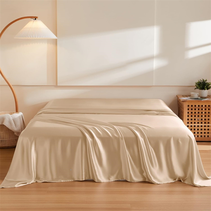Silk Sheet Set - 1PC 멀베리 실크 플랫 시트 고급