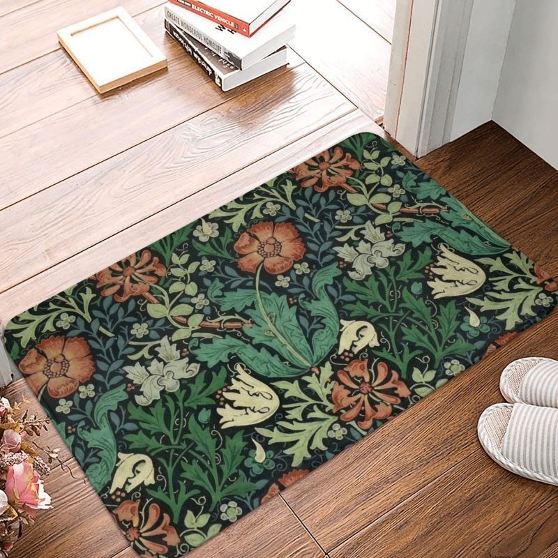 Home Textiles Rug - 윌리엄 모리스 러그 현관 매트 실내