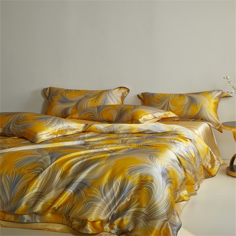 Silk Sheet Set - 편안하고 부드러운 100% 뽕나무 실크 이불