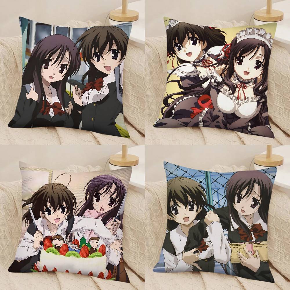 Home Fashion Textiles - 애니메이션 S-School Days 카츠라 코토노하 베개