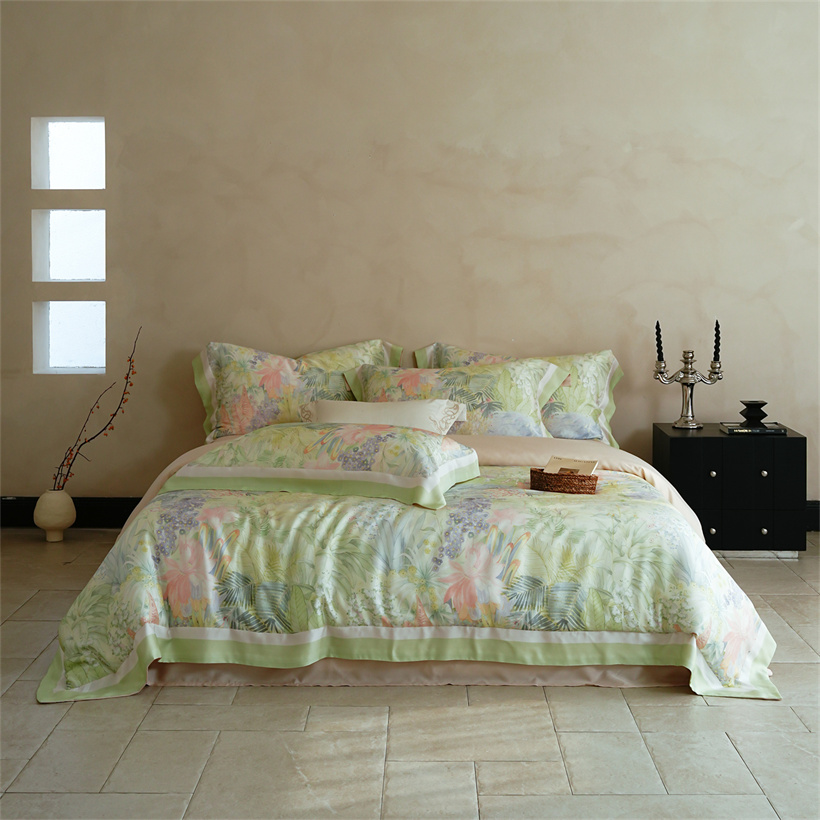 Silk Sheet Set - 럭셔리 100% 멀버리 실크 침구 세트