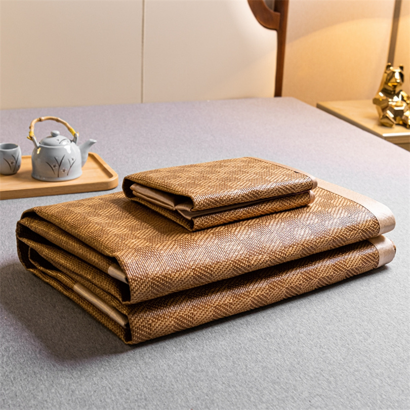 Silk Sheet Set - 냉감 매트 대나무 여름 매트 및