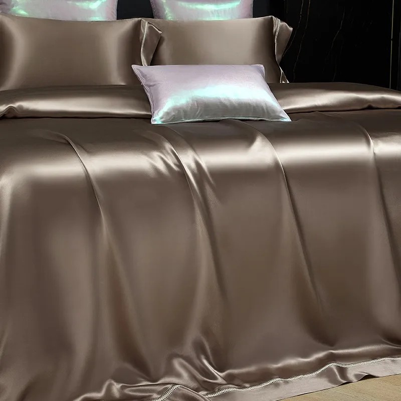 뽕나무 실크 프리미엄 이불 커버 세트, 슈퍼/칼 킹 1 - Silk Sheet Set 리뷰 및 가격