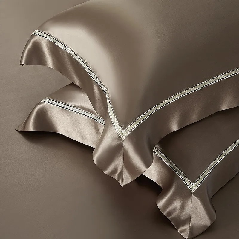뽕나무 실크 프리미엄 이불 커버 세트, 슈퍼/칼 킹 1 - Silk Sheet Set 리뷰 및 가격