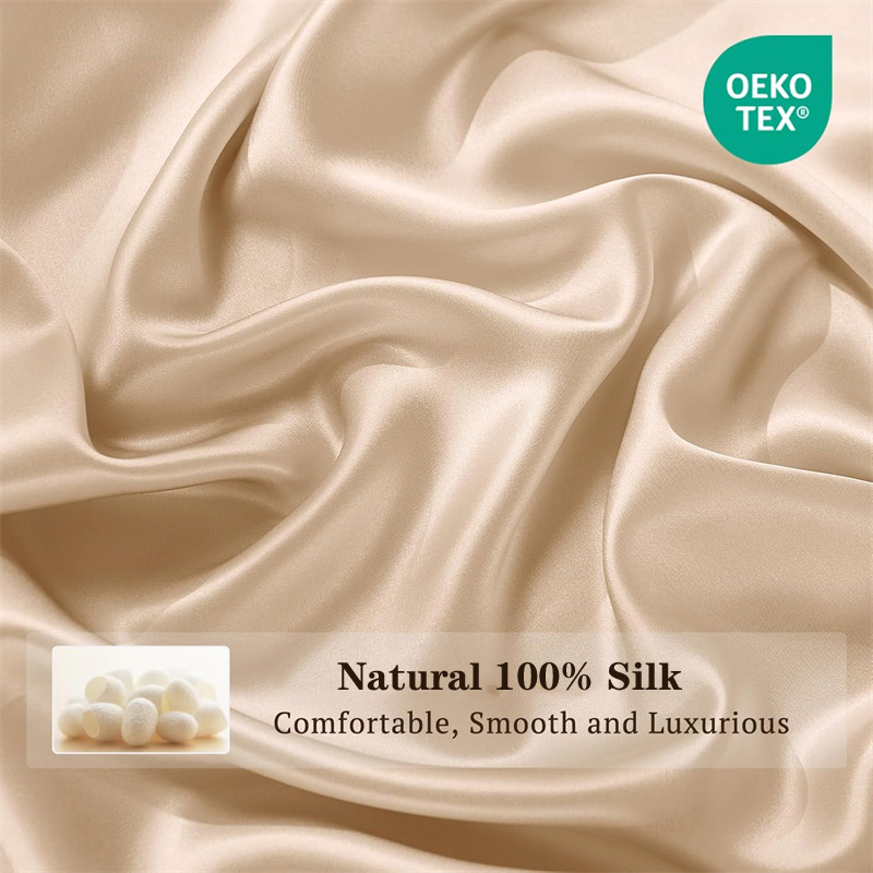 1PC 멀베리 실크 플랫 시트 고급 부드러운 침대 시트 - Silk Sheet Set 리뷰 및 가격