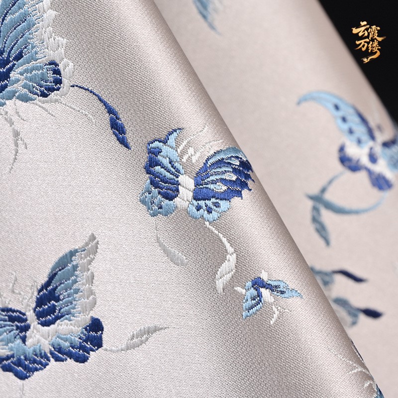 릴리프 자수 원단 부드러운 한푸 치파오 의류 디자이너  - Home Textiles Designer 리뷰 및 가격