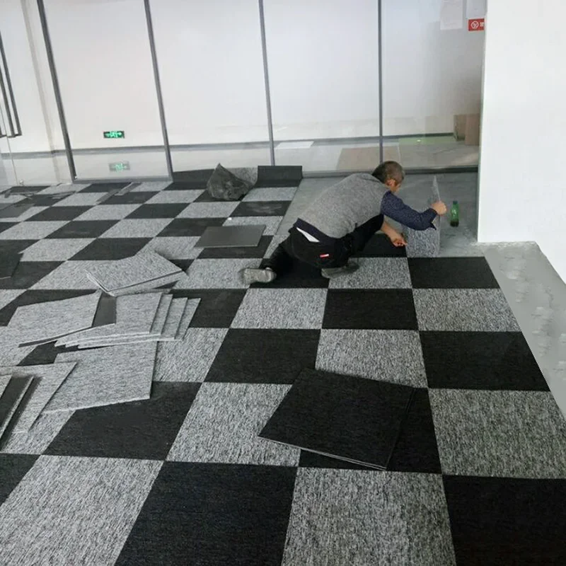 스플라이스 카펫 50x50cm 4피스 세트 카펫 타일  - Home Textiles Rug 리뷰 및 가격