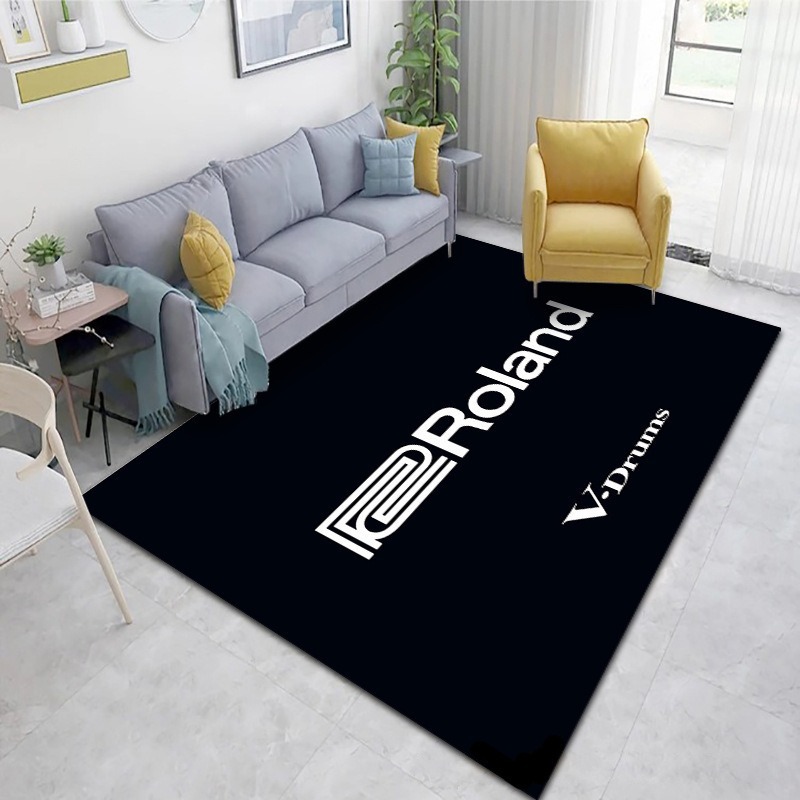 록앤롤 카펫 하드 록 반항적인 전자 드럼 러그 - 거실 - Home Textiles Rug 리뷰 및 가격