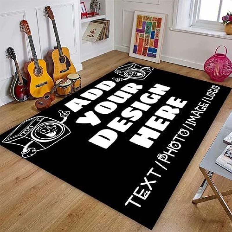 록앤롤 카펫 하드 록 반항적인 전자 드럼 러그 - 거실 - Home Textiles Rug 리뷰 및 가격