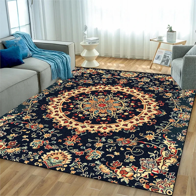 빈티지 페르시안 스타일 럭셔리 오리엔탈 카펫, 거실 및 - Home Textiles Rug 리뷰 및 가격