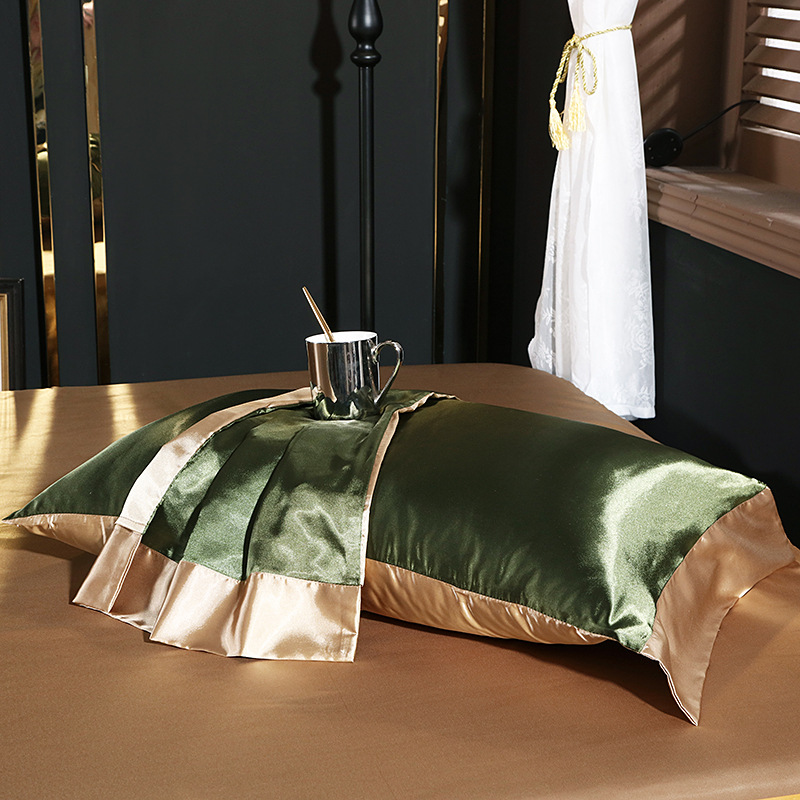 천연 뽕나무 실크 침구 세트 커버 피티드/플랫 침대 시 - Silk Sheet Set 리뷰 및 가격