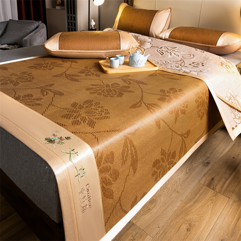 대나무 쿨링 매트 및 베갯잇, 고급 아이스 실크 침대  - Silk Sheet Set 리뷰 및 가격
