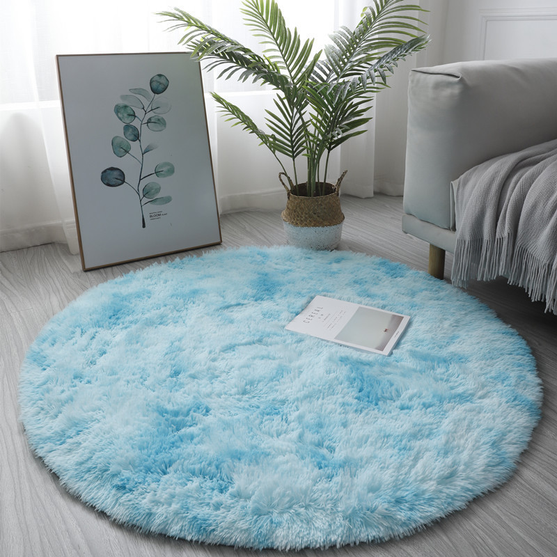 슈퍼 소프트 플러피 라운드 러그 플러시 카펫 거실 장식 - Home Textiles Rug 리뷰 및 가격