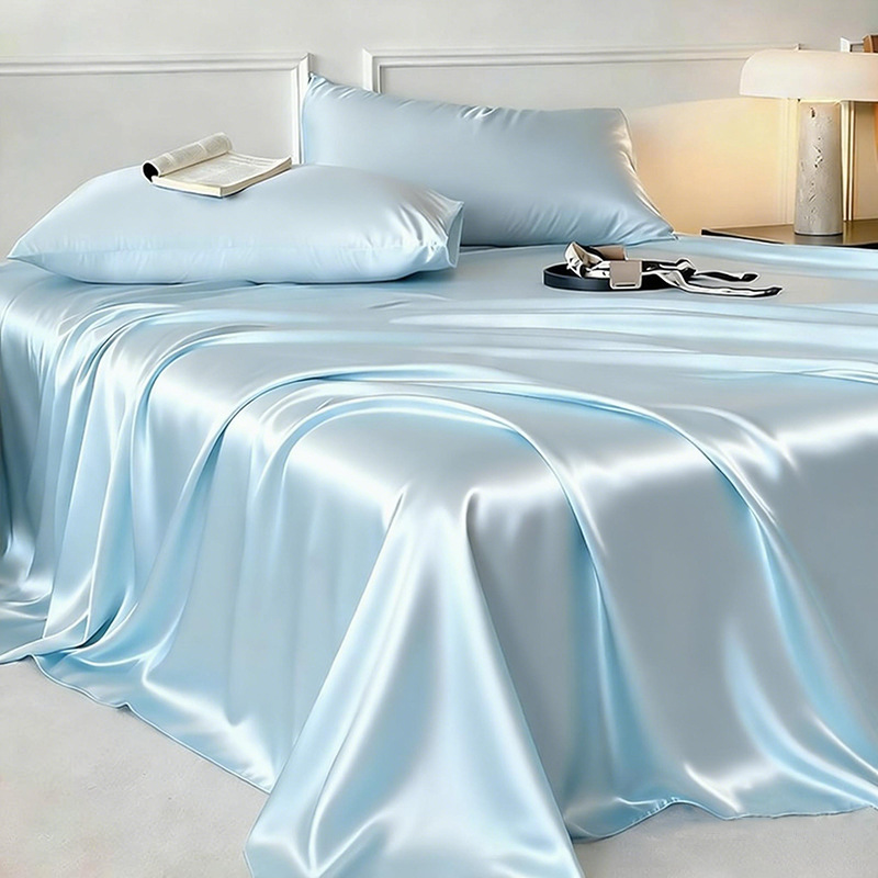 여름용 쿨링 침대 시트 통기성 좋은 편안한 쿨링 담요  - Silk Sheet Set 리뷰 및 가격