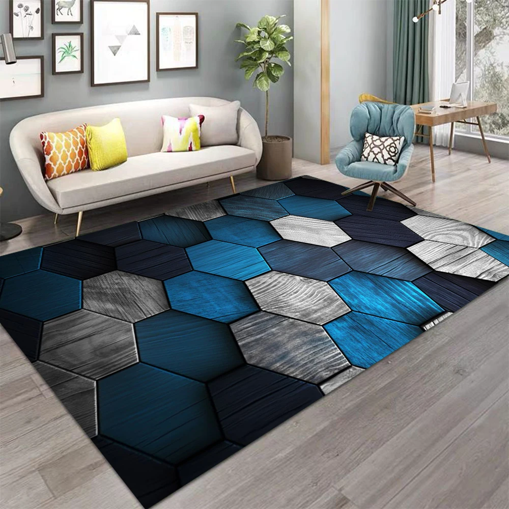 간단한 큰 카펫 만화 거실 침실 주방 소파 테이블 발코 - Home Textiles Rug 리뷰 및 가격