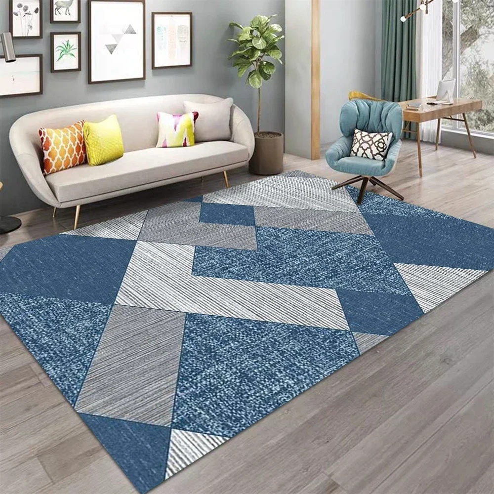 간단한 큰 카펫 만화 거실 침실 주방 소파 테이블 발코 - Home Textiles Rug 리뷰 및 가격